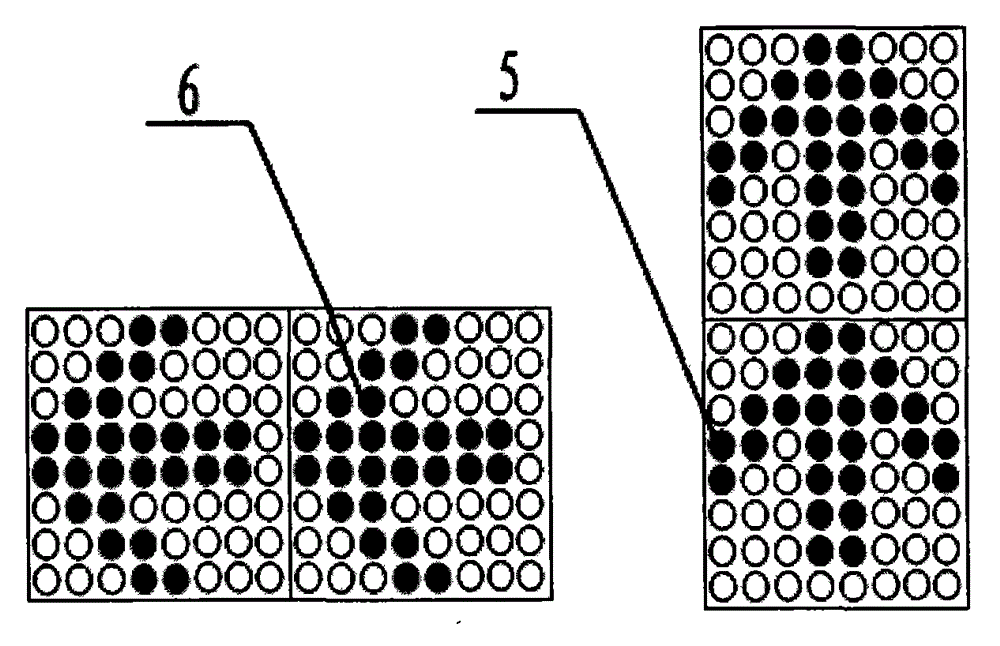 Dynamic traffic signal lamp and display method thereof