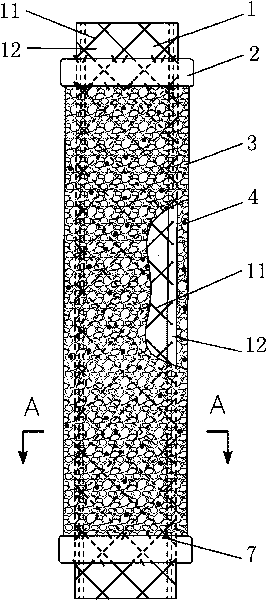 Tissue engineering combined human body lumen succedaneum