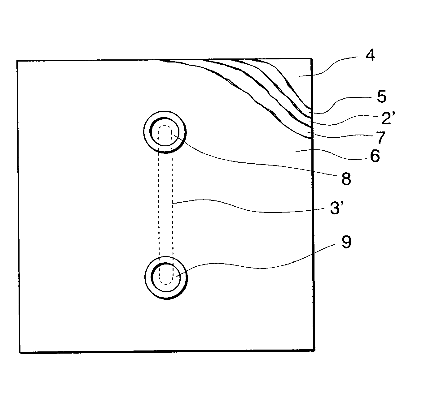 Microdevice having multilayer structure and method for fabricating the same