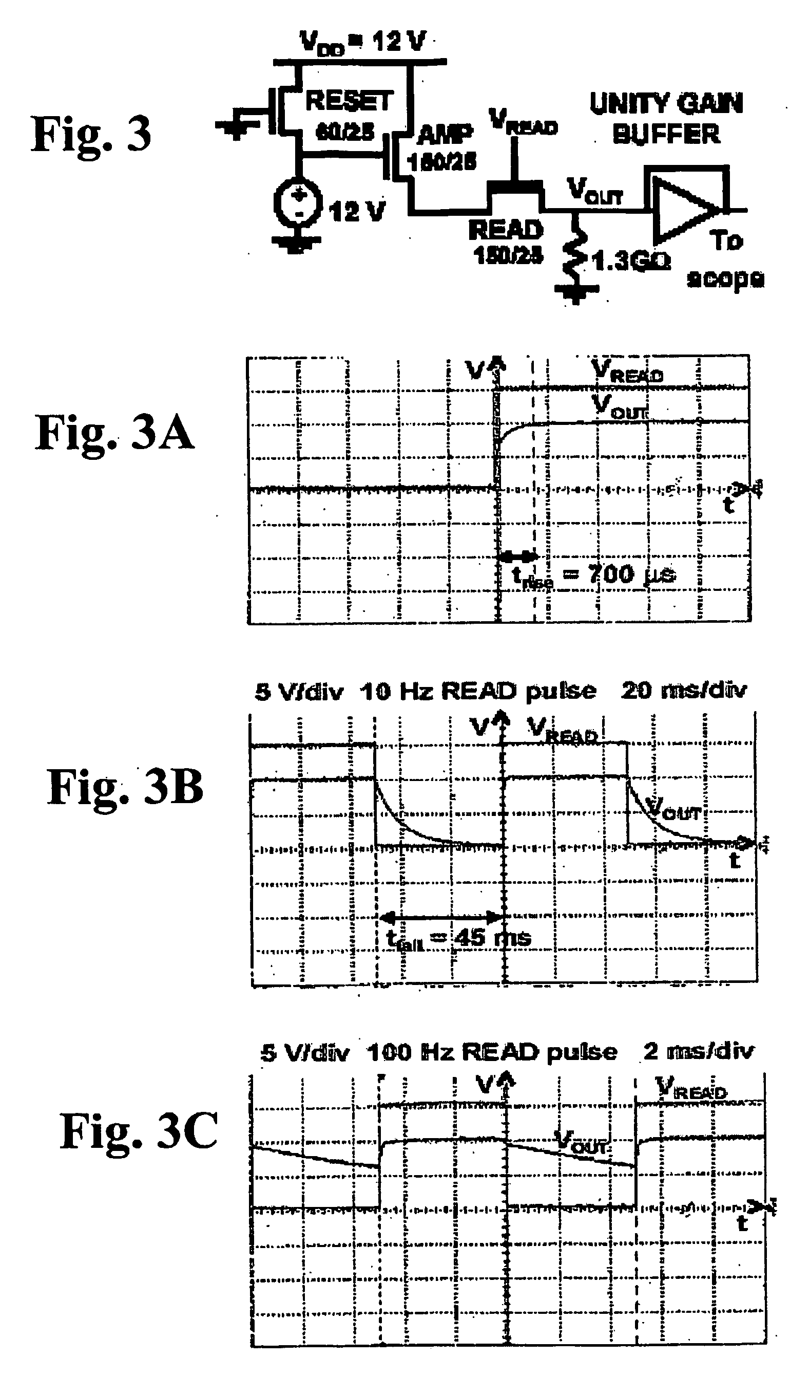 Active pixel sensor for digital imaging