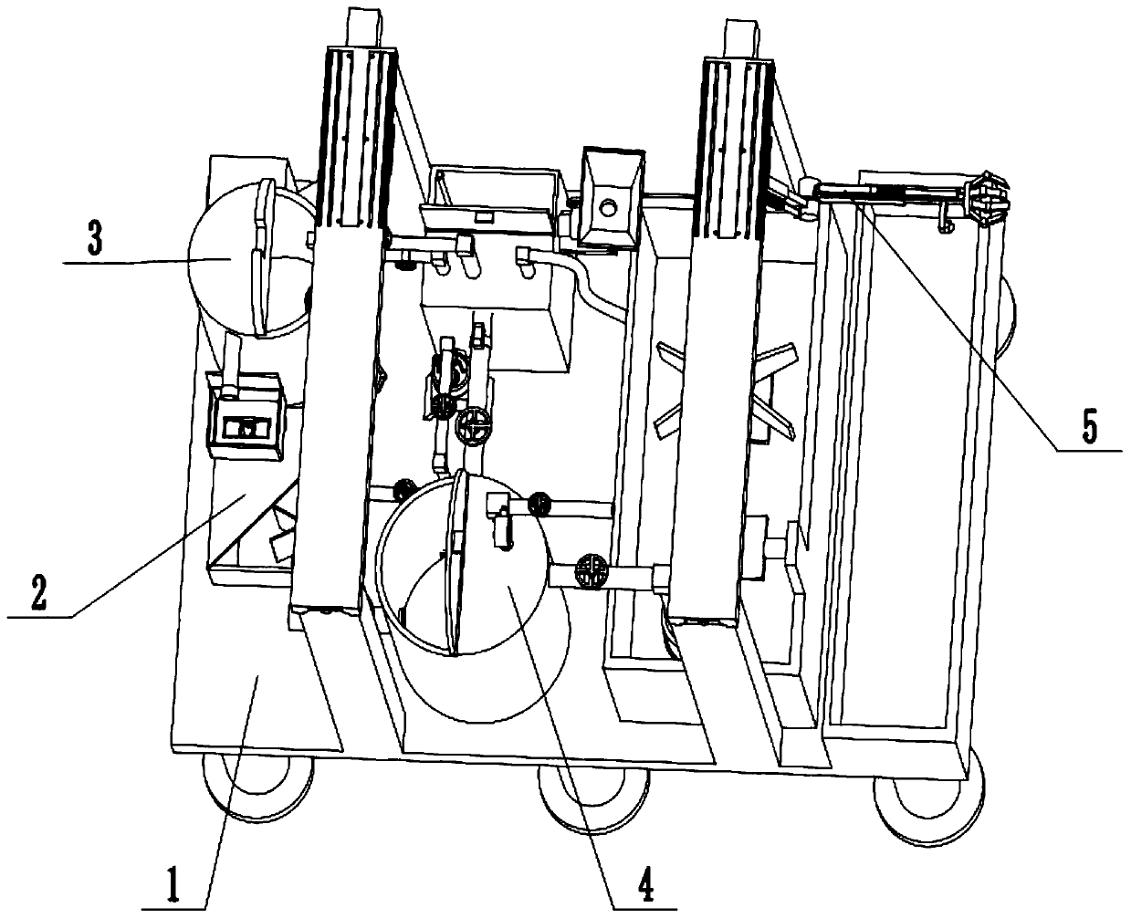 Device and process for adsorbing precious metal in acid wastewater in gold purifying process