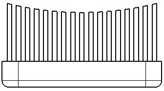 Brush hairs of toothbrush