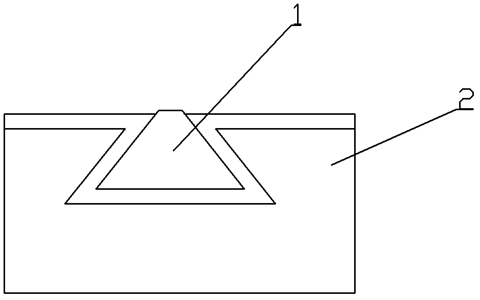 Low-resistance buried-gate solar cell and manufacture method thereof