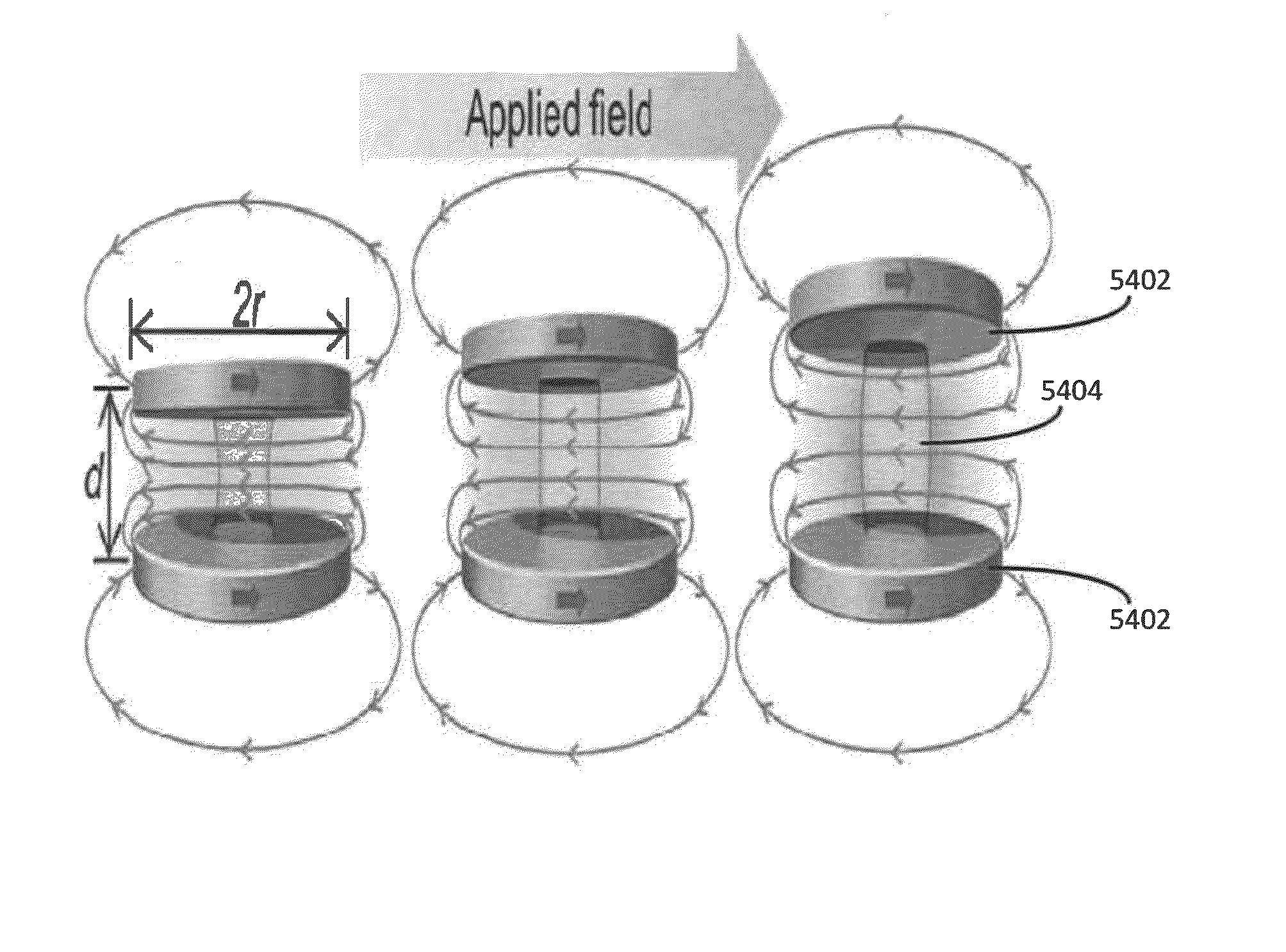 Magnetic microstructures for magnetic resonance imaging