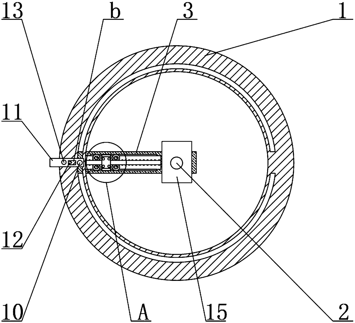 Angle-adjustable guide rail for cutting machine