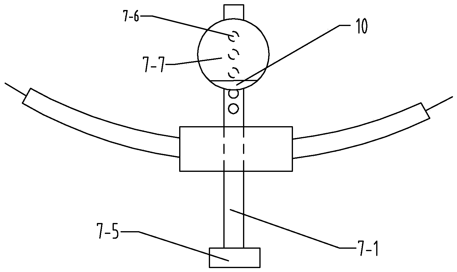 Laser type super-equal-length discus core stability and strength training and information feedback monitoring device