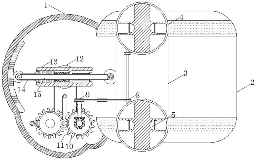 A cutting auxiliary device with high safety for whole wood home furnishing processing