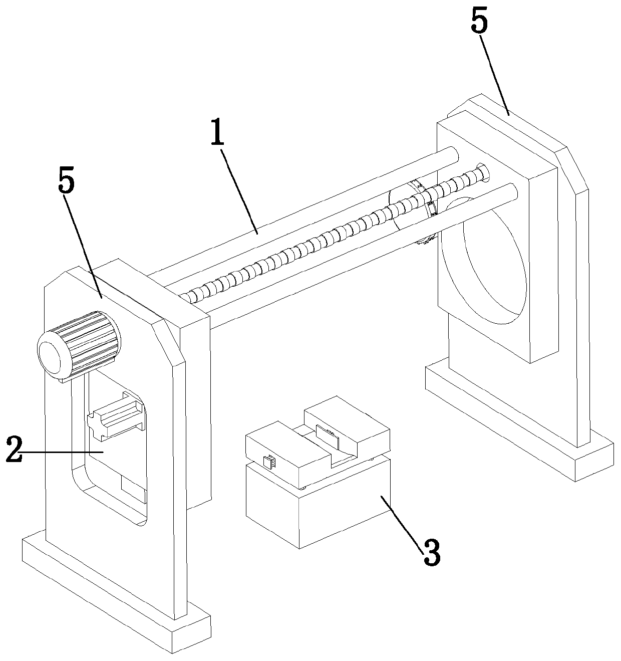 New energy automobile tire production positioner