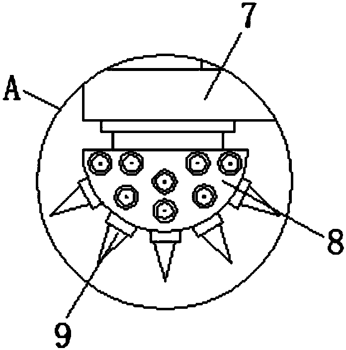 Coal crushing and drying integral device with screening function