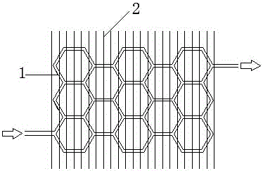 Gas-liquid separation evaporator