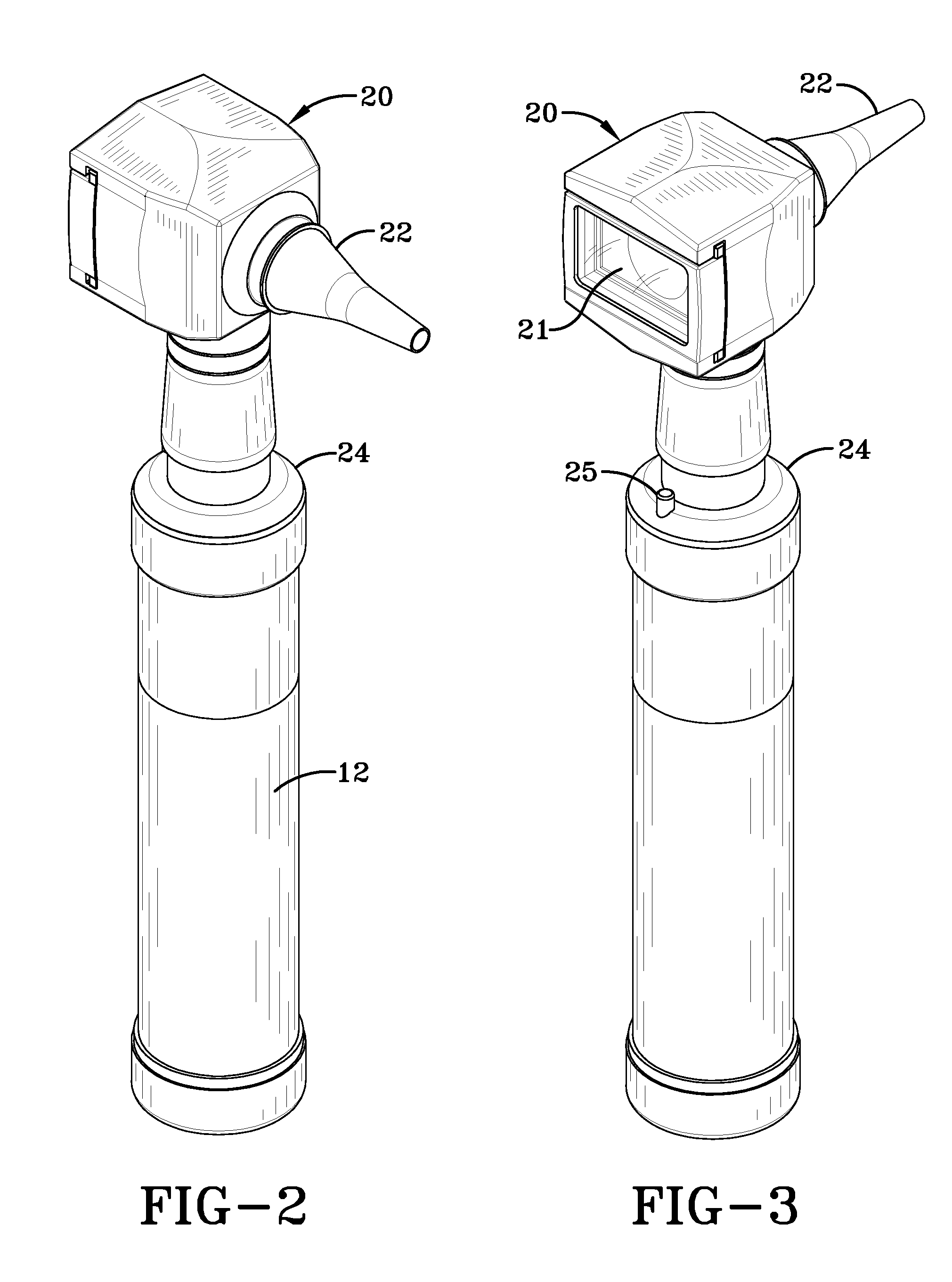 Otoscope with attachable ear wax removal device