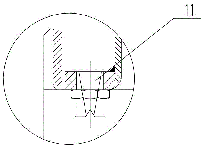 A powder-liquid anti-clogging mixer for adding medicine