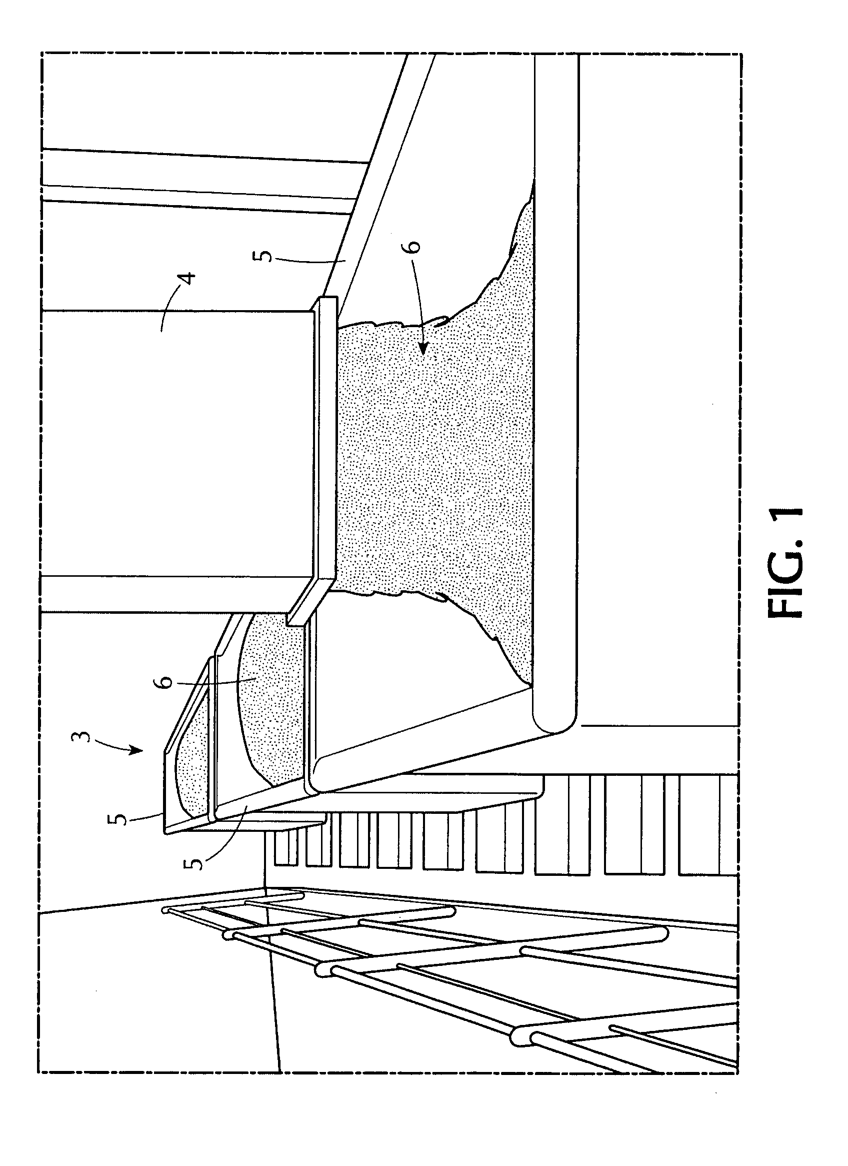 System and method for compacting materials in open top transport conveyance