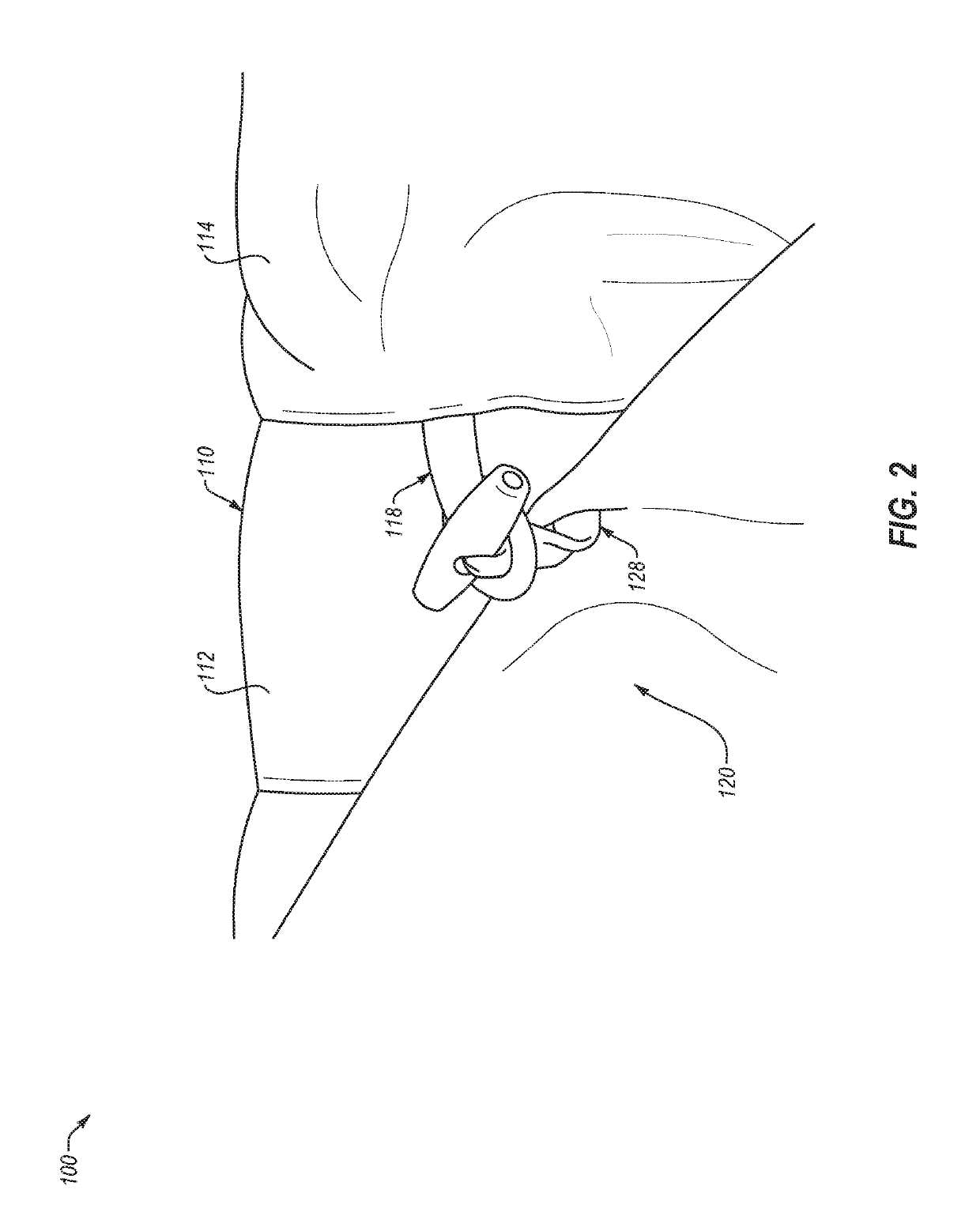 Sleeping bag with integrated quilt