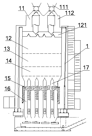 Method for preparing semicoke and tar by virtue of co-pyrolysis of organic waste and coal