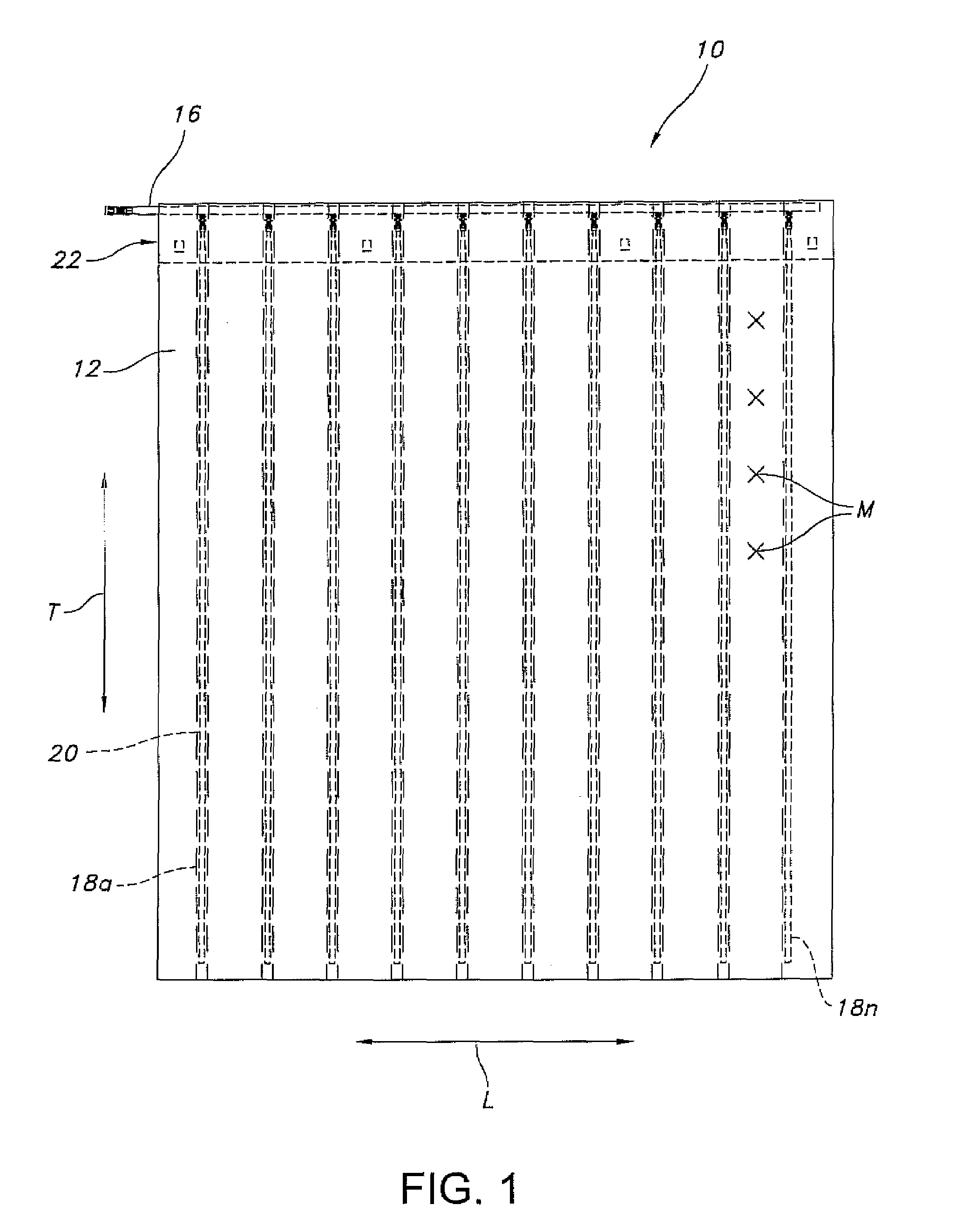 Gardening blanket with integral watering system