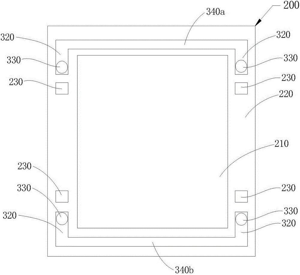 Liquid crystal display panel and energization detection device