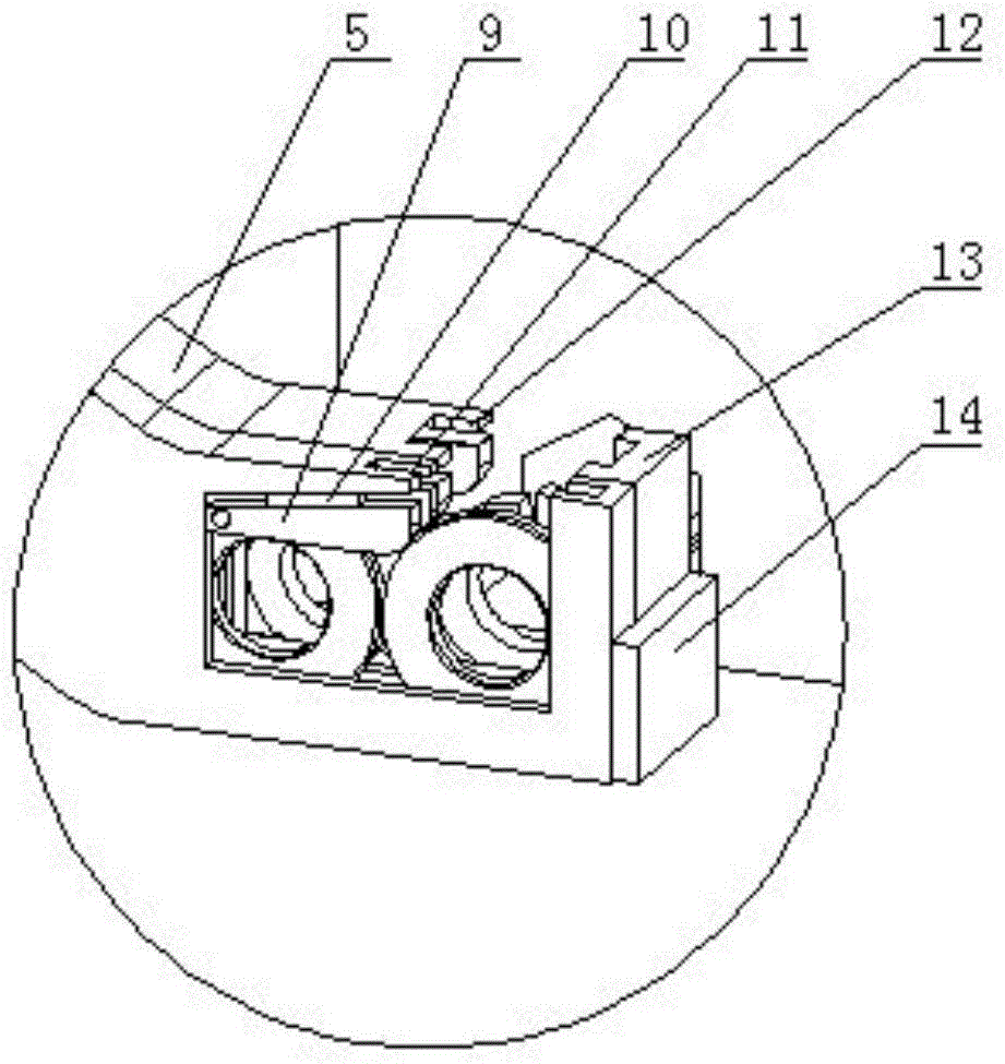 Automatic supply device of plain washer and spring washer