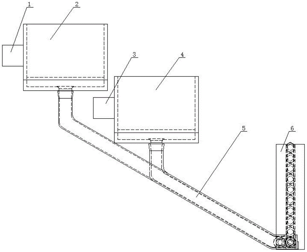 Automatic supply device of plain washer and spring washer