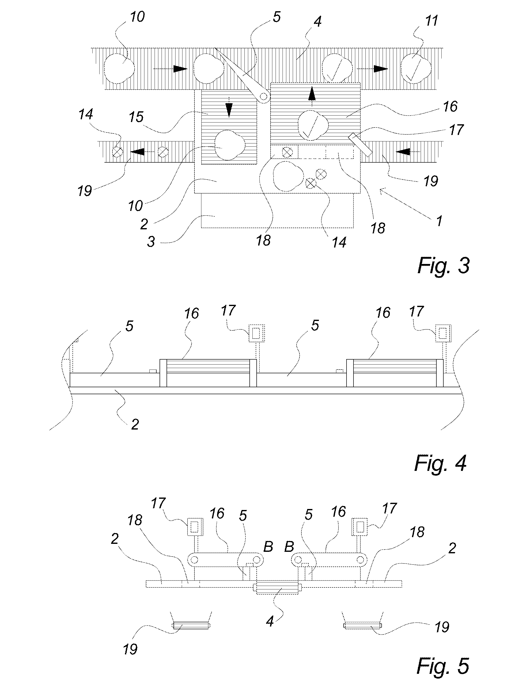 Method for processing items such as pieces of meat