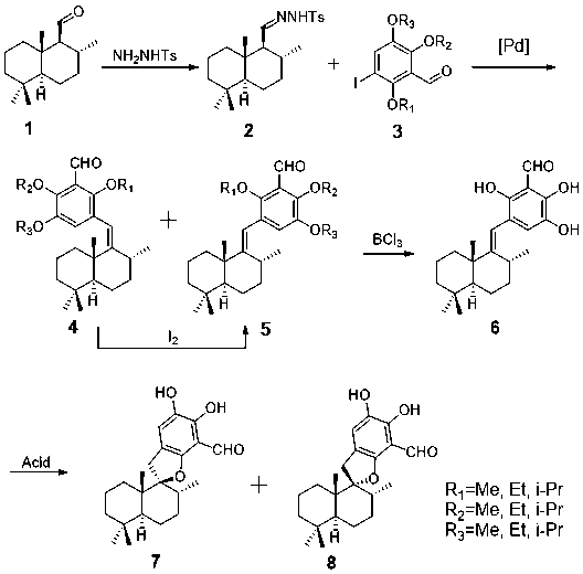 Synthesis method of Corallidictyal D