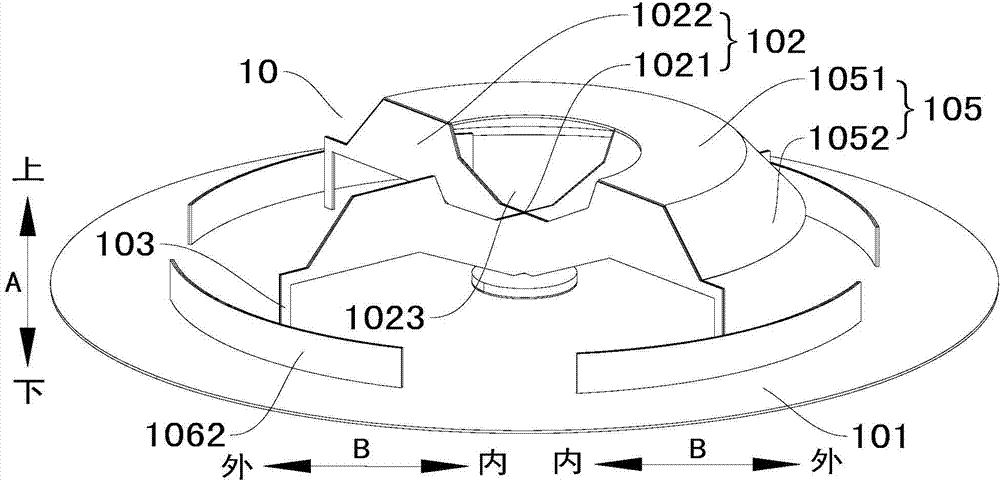 Vertical polarization ceiling omni antenna