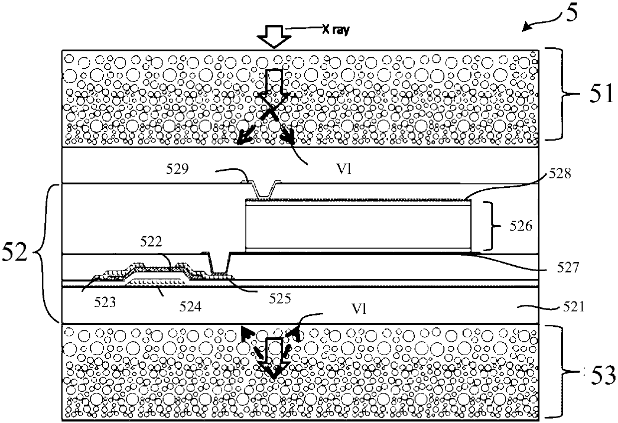 Photoelectric detecting structure and preparation method thereof