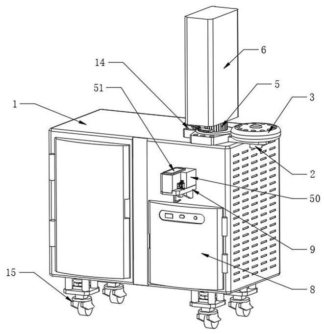 Intelligent detection method for trichloromethyl carbonate residues in clindamycin hydrochloride