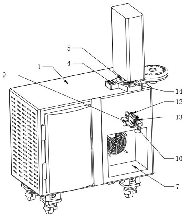 Intelligent detection method for trichloromethyl carbonate residues in clindamycin hydrochloride