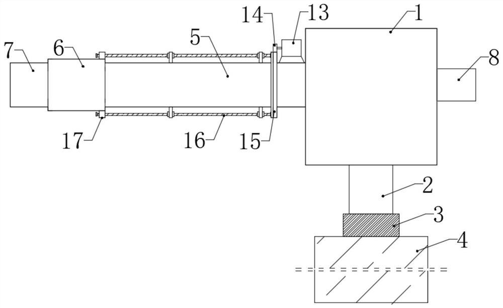 Electric revision instrument for hip joint revision surgery