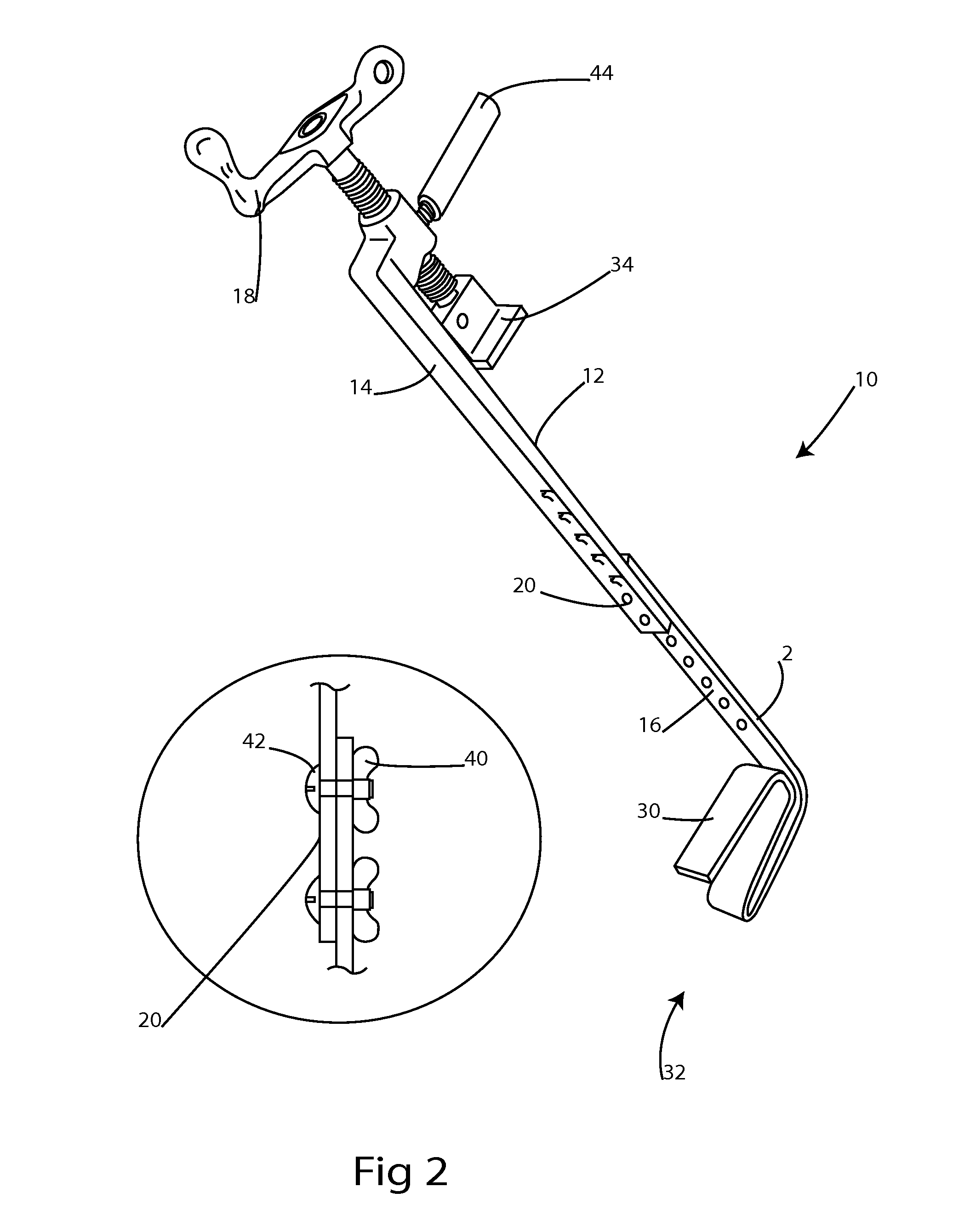 Solar panel installation tool