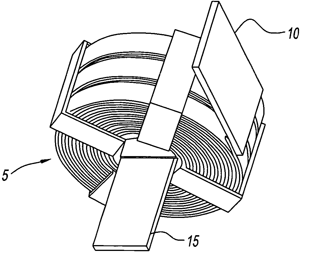 Fabricated air core reactor