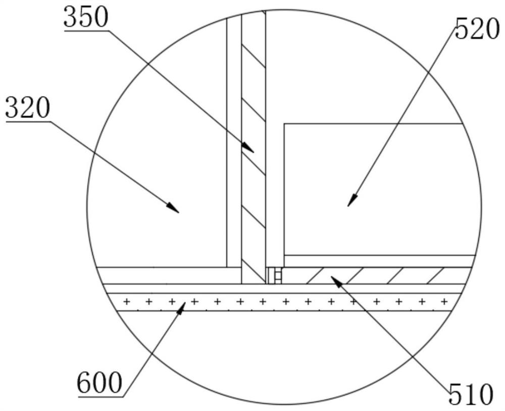 Novel vertical shaft type rotary blanking mode and blanking device