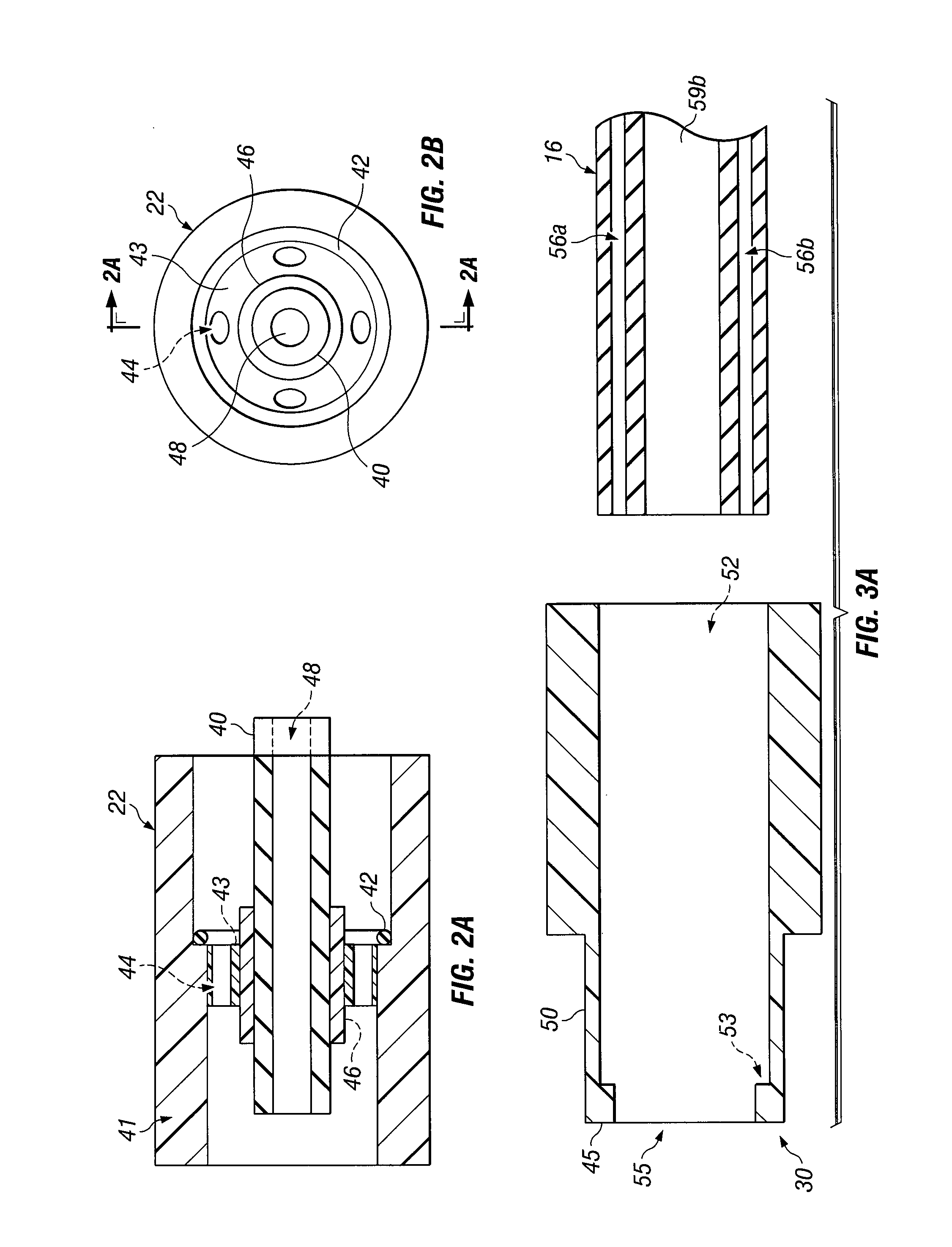 Inline swivel connection for multi-lumen tubing