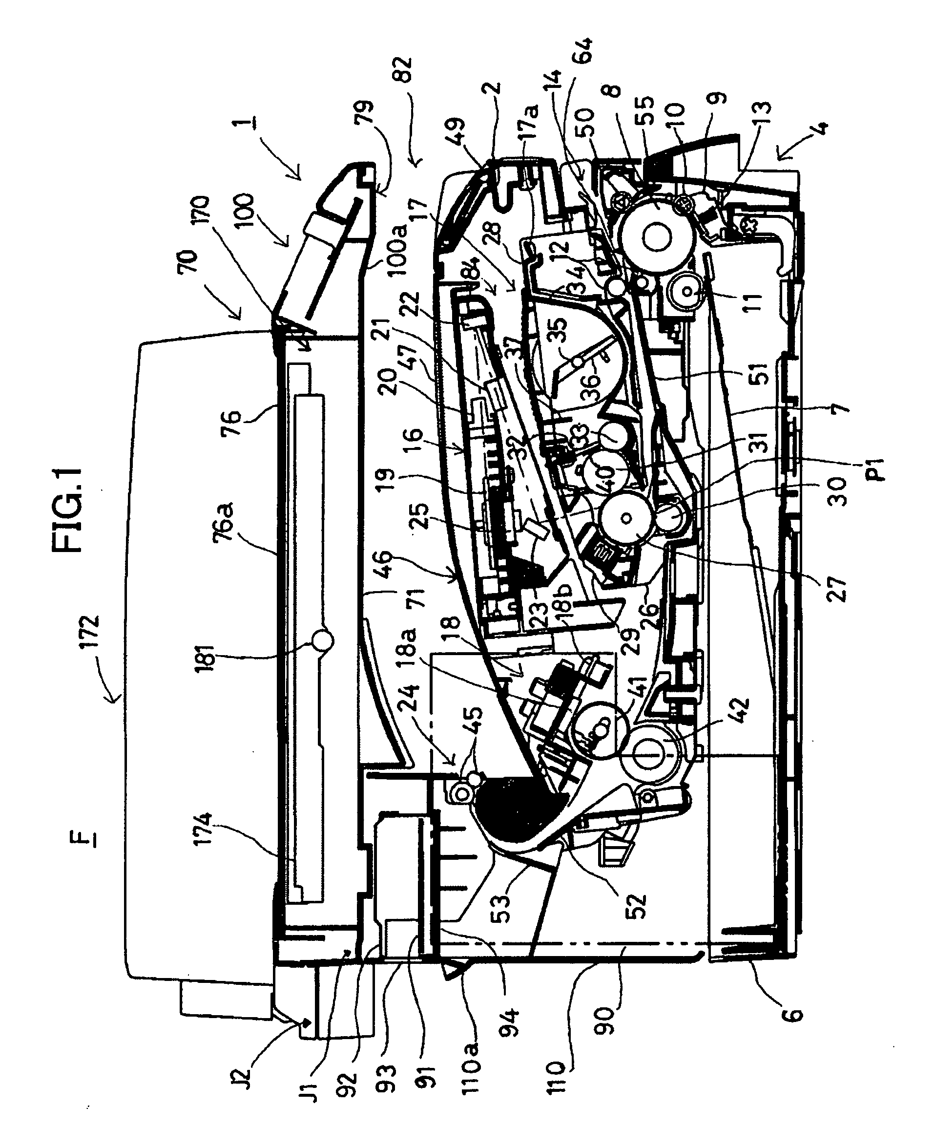 Image-forming device