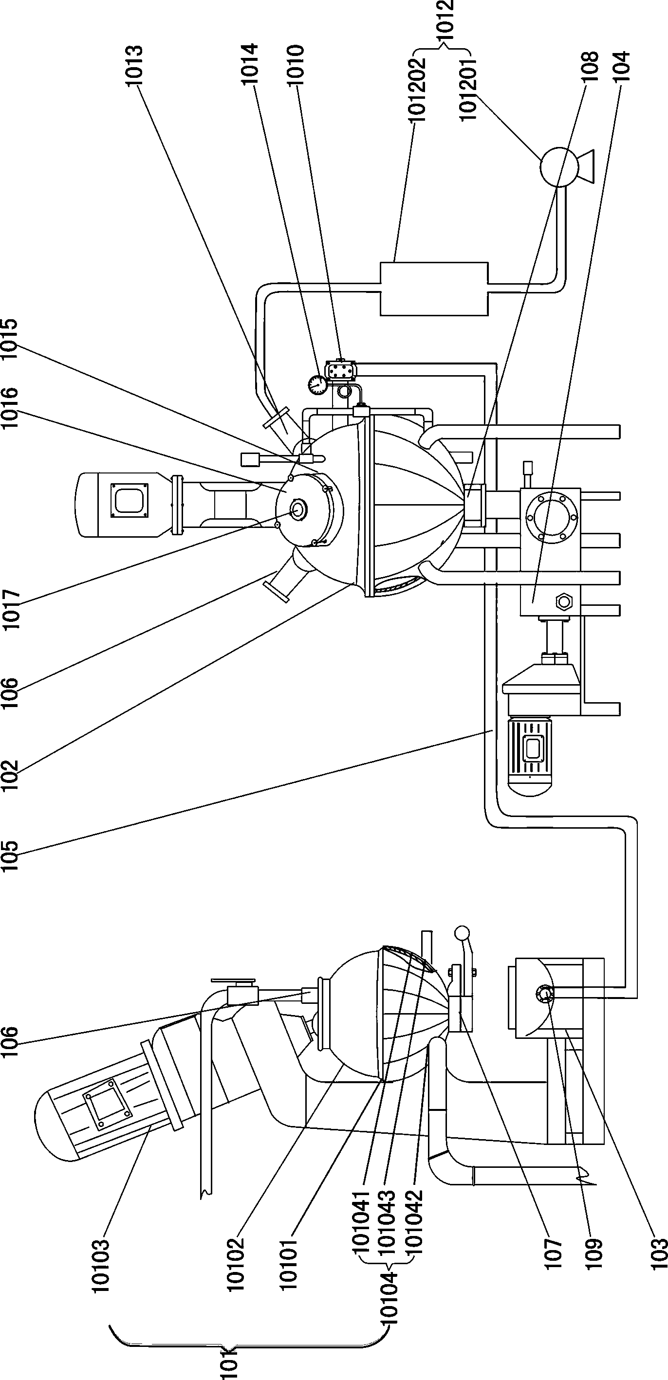 Popping candy producing equipment