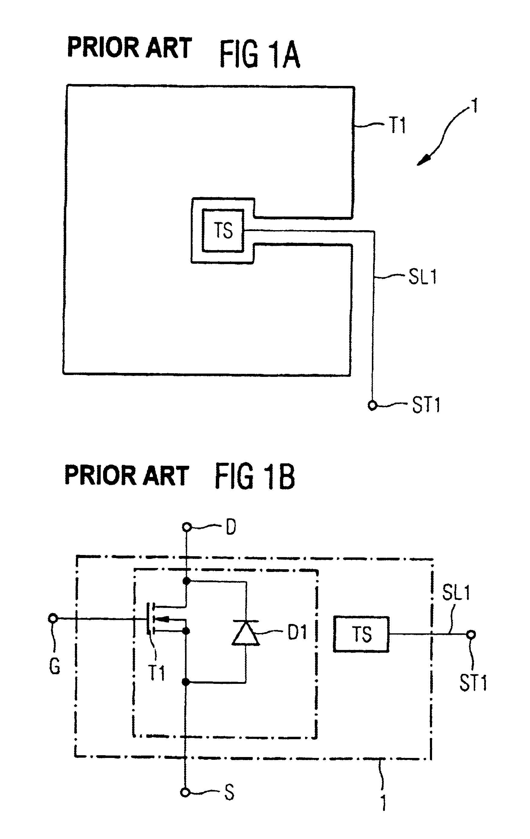 Temperature-protected semiconductor switch