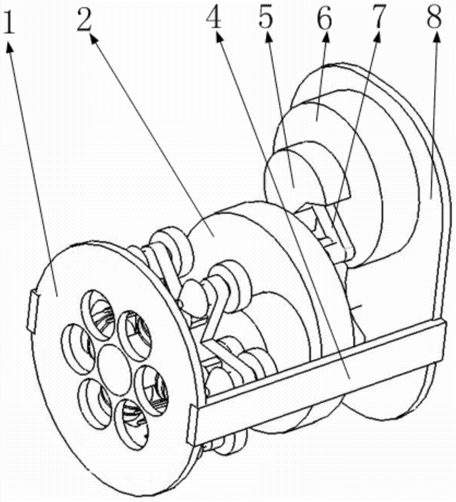 A simulated mechanical finger based on steel wire pulling