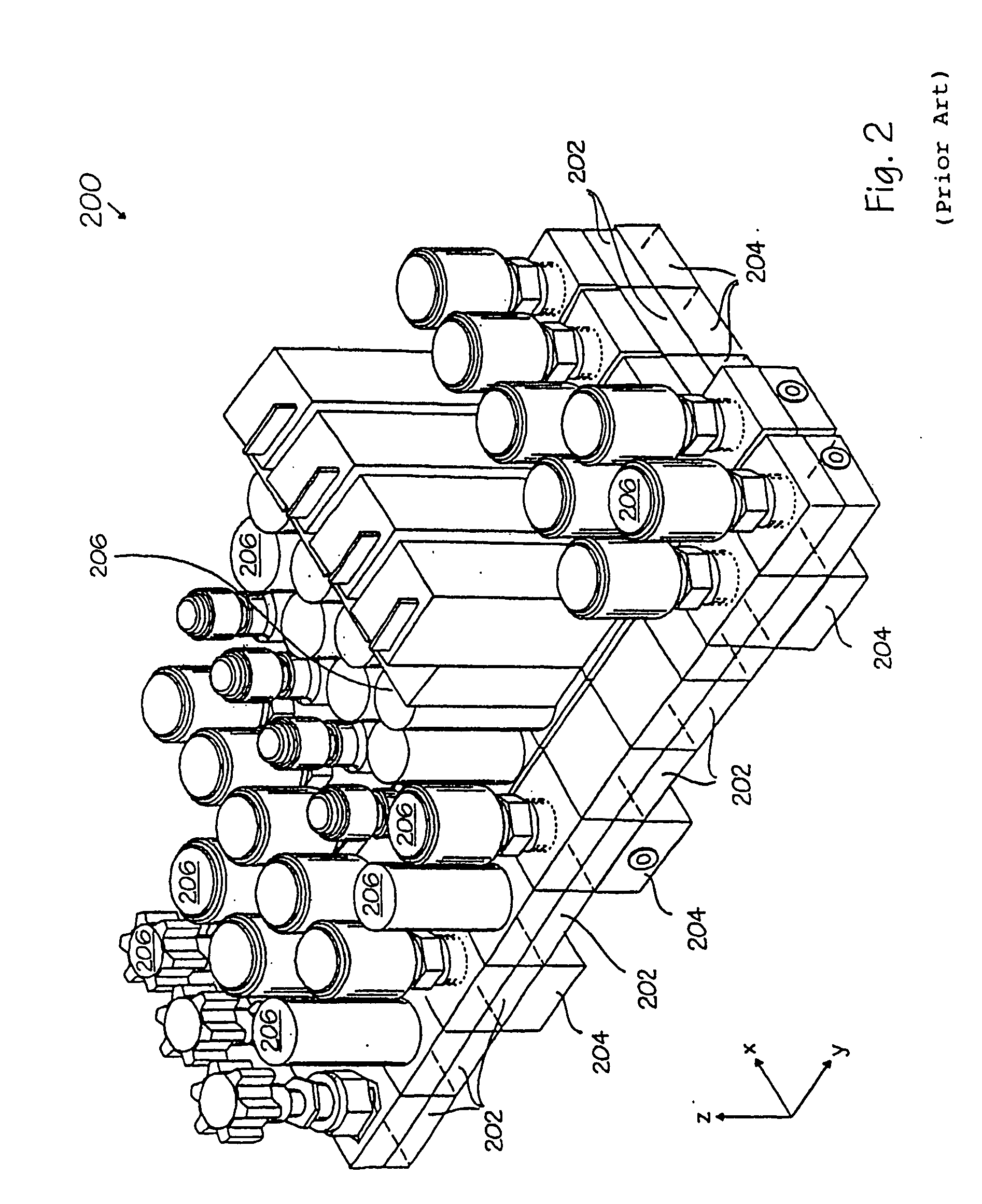 Fluid delivery system and mounting panel therefor