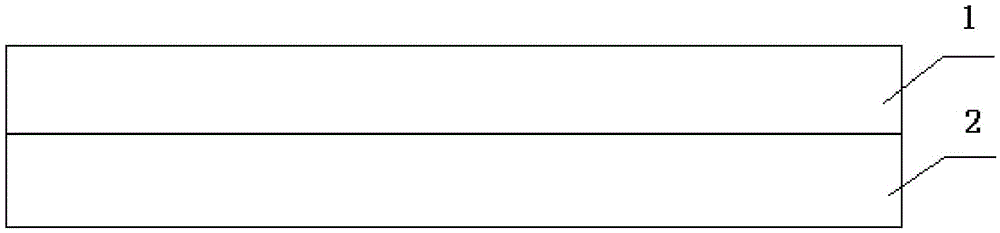 Layered structure filler and preparation method thereof