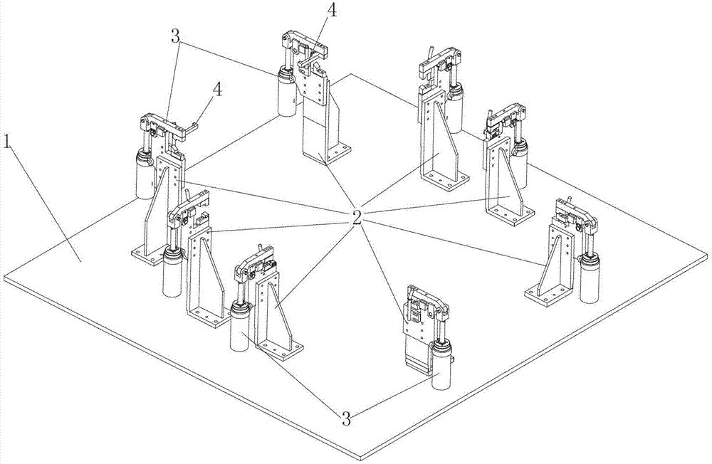 Method and special tool for assembling back door and hinges