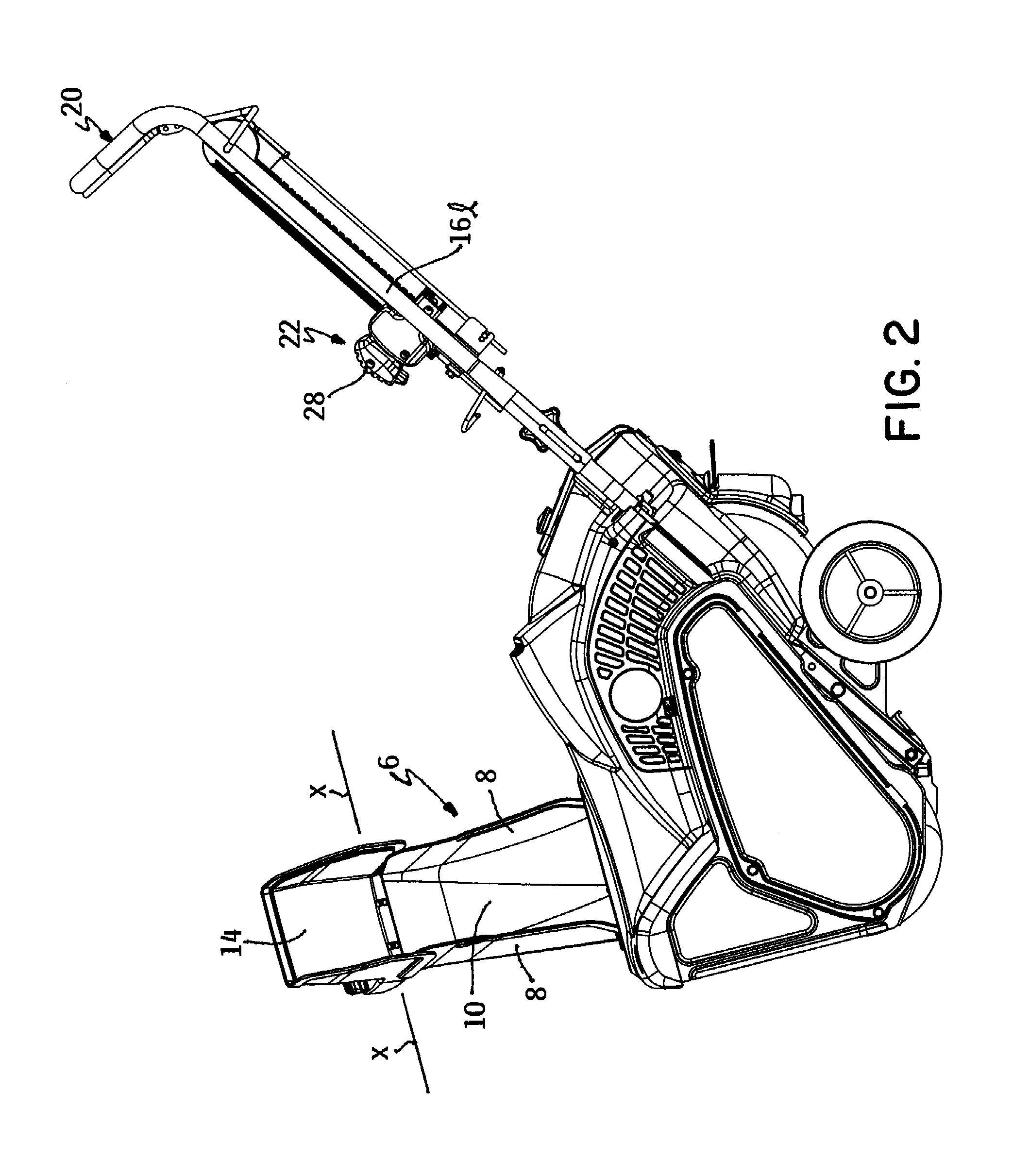 Snowthrower chute control