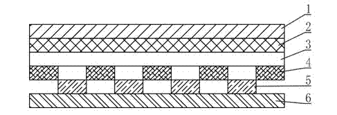 Anti-counterfeiting halographic mark with positioning hollow-out variable information and method for producing anti-counterfeiting halographic mark with positioning hollow-out variable information