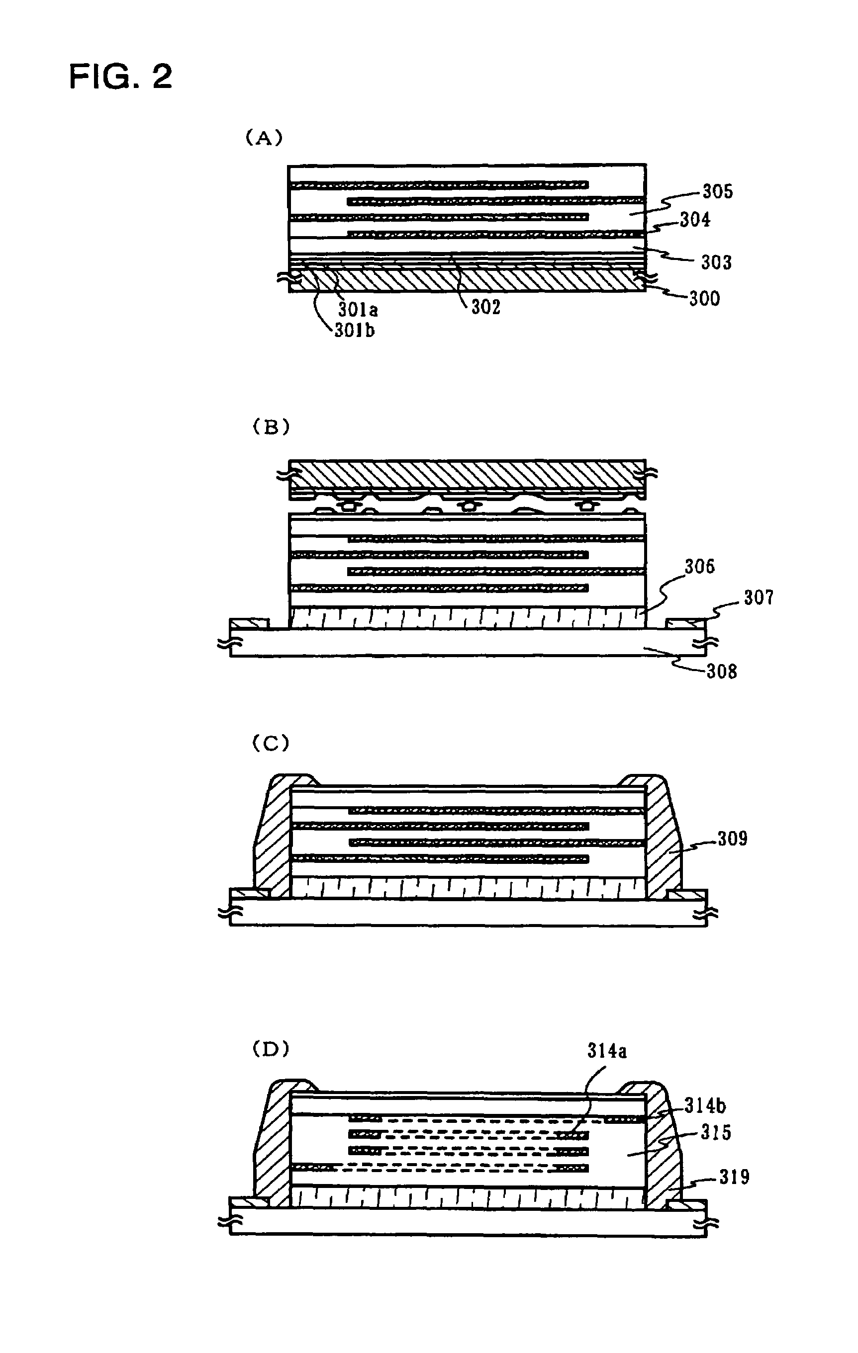 Semiconductor device having transferred integrated circuit