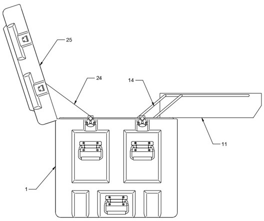 Small propellant damage first-aid kit set and assembling method thereof