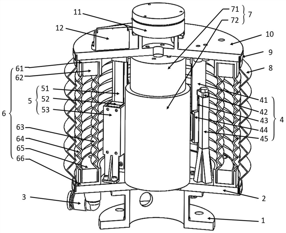 Pneumatic-electric hybrid force control end effector for robot