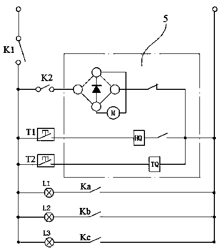 Spring operating mechanism detection device