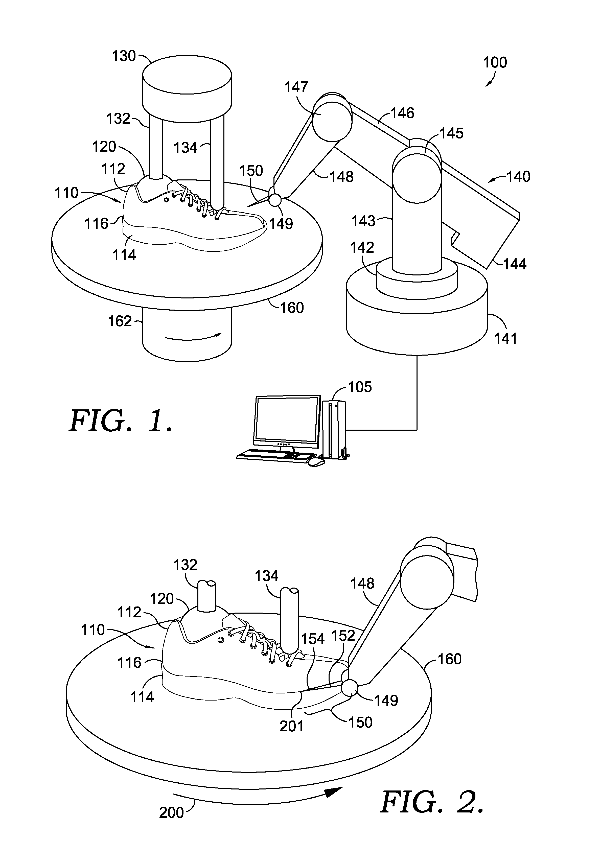 Digital Bite Line Creation For Shoe Assembly