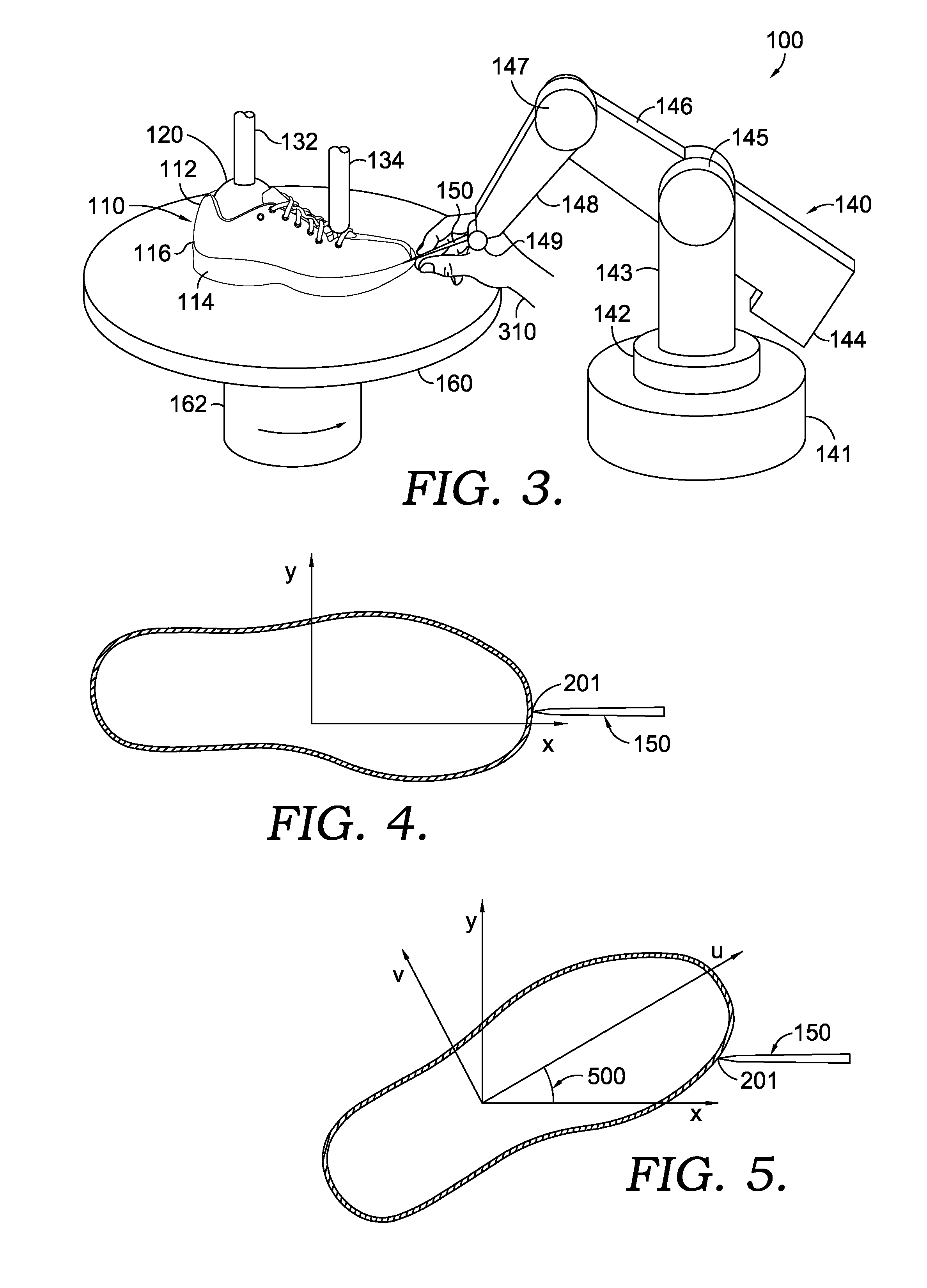 Digital Bite Line Creation For Shoe Assembly