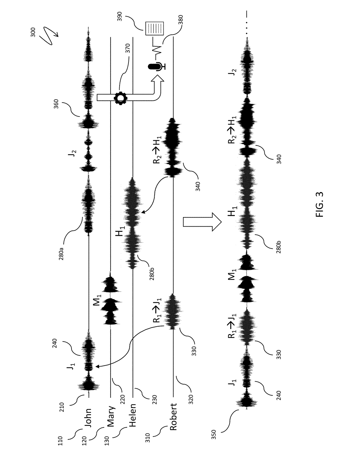 Recording meeting audio via multiple individual smartphones